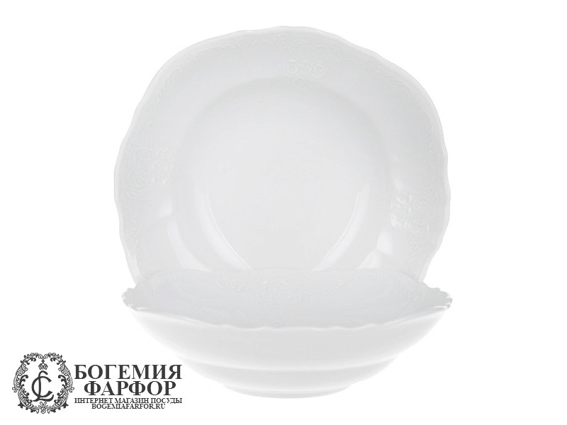 Столовый сервиз Бернадотт, Недекорированный на 6 персон, 26 предметов